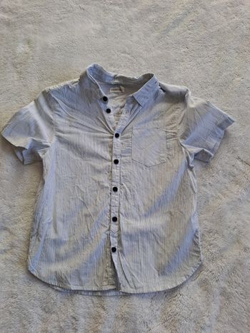 Chemise manches courtes garçon 