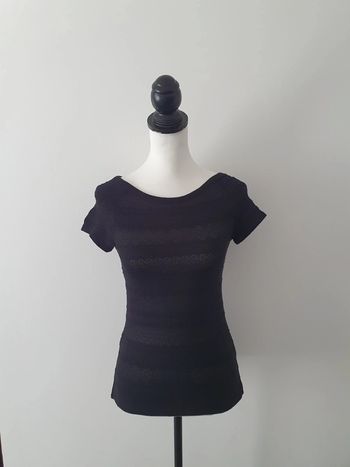 Pull fin noir - H&M - Taille XS