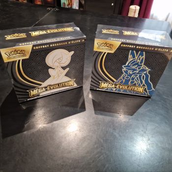 2 ETB Pokémon Méga Évolution ME01 – 1 de chaque illustration !