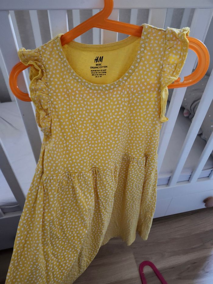 Robe jaune H&M