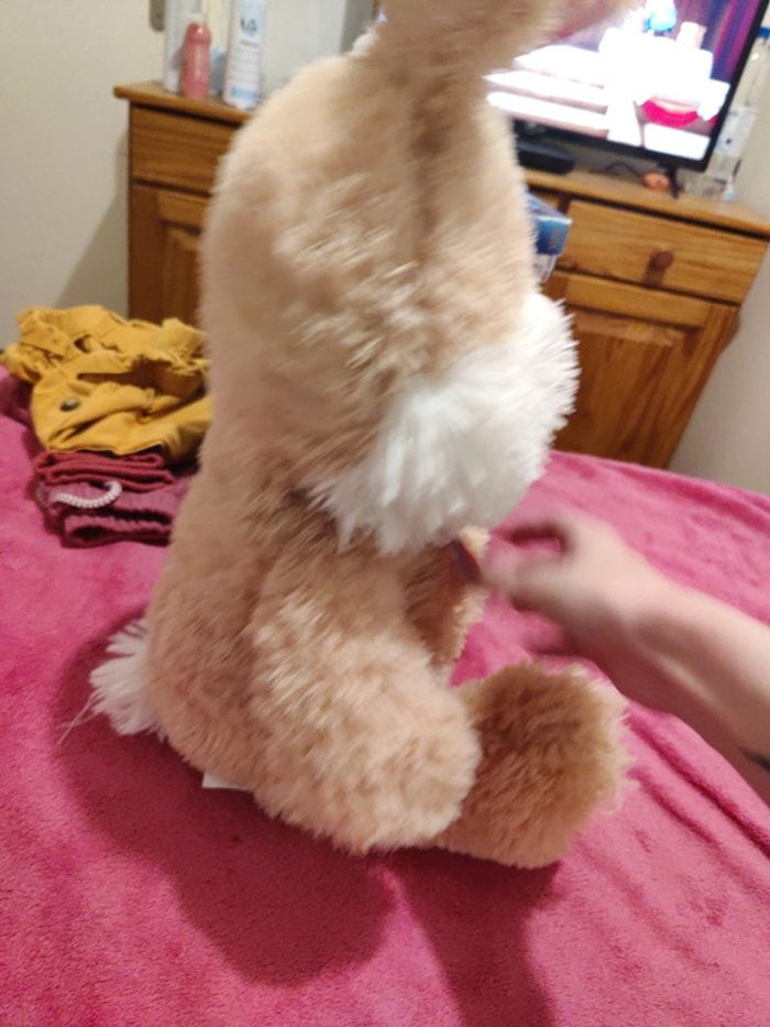 Peluche lapin de pâque - photo numéro 4