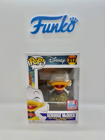 Funko Pop Disney Scrooge McDuck 312 Fall Convention 2017