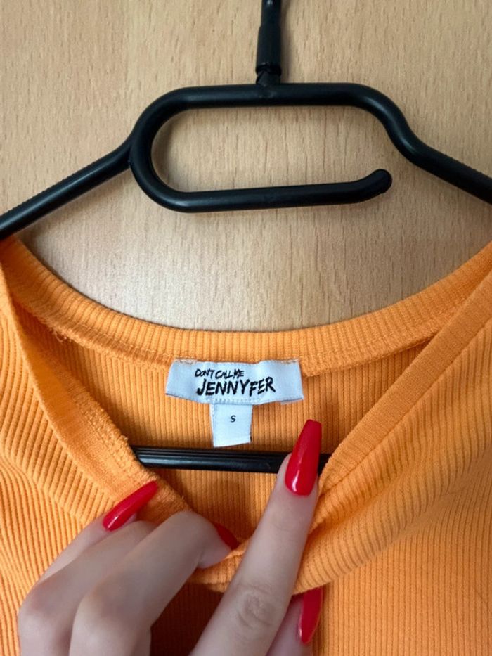 Robe orange d’été - photo numéro 3