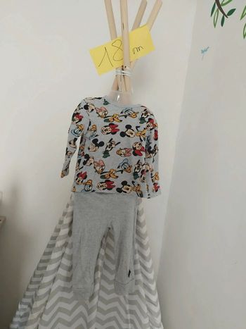 Pyjama deux pièces Disney bébé garçon 18 mois