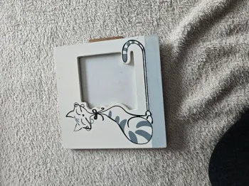 petit cadre photo chat