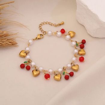 Bracelet cerise 🍒 ✅