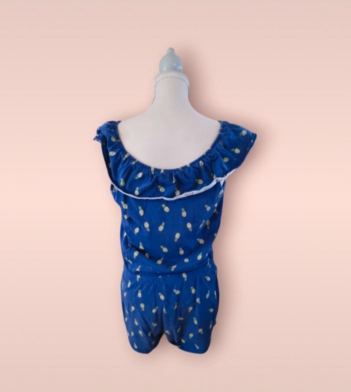 Combishort bleu avec ananas pepperts taille 8/10 ans - photo numéro 2