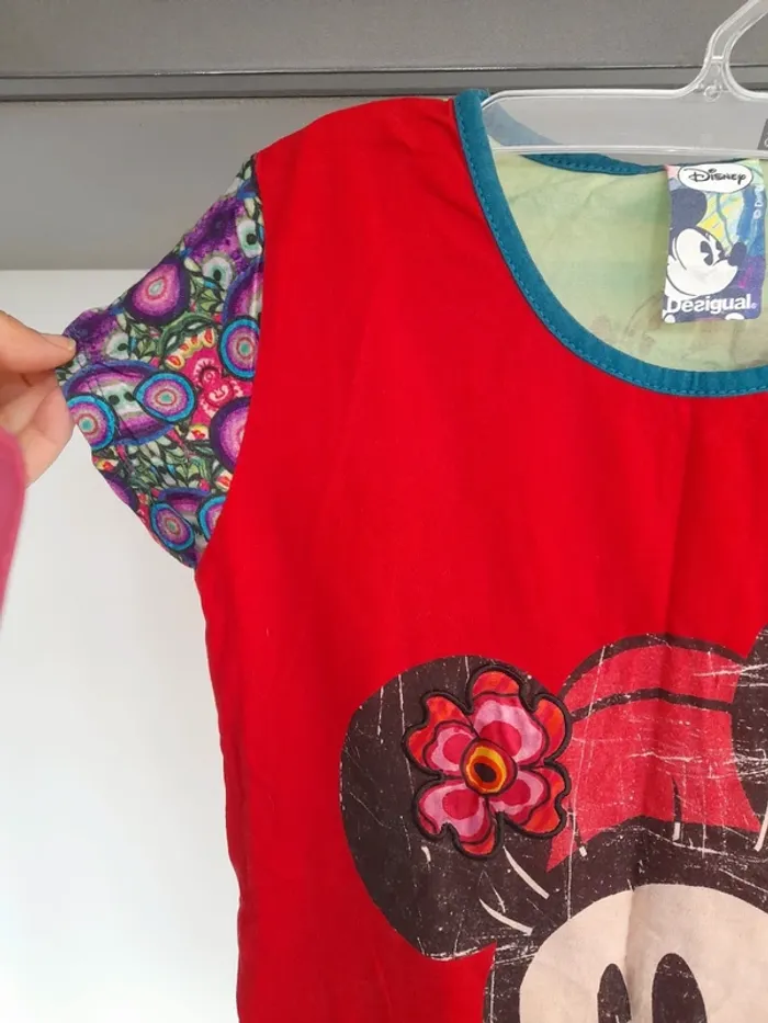 T shirt desigual 11/12 ans - photo numéro 3