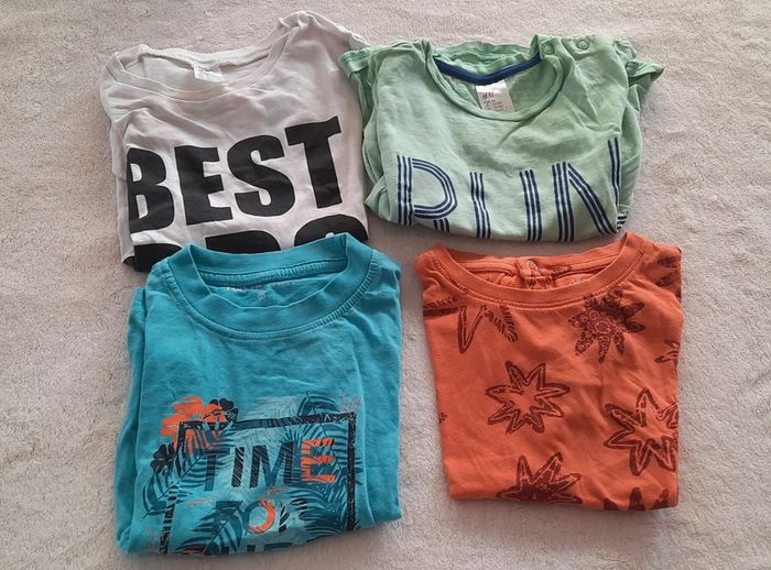 Lot T-shirt 18 mois