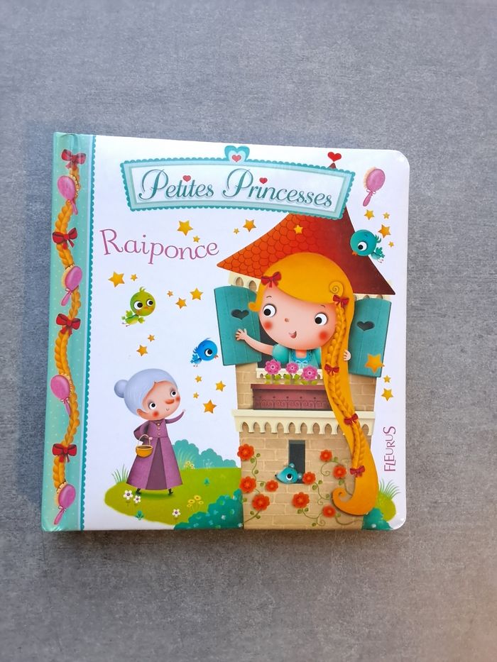 Livre Raiponce neuf Petites princesses Fleurus