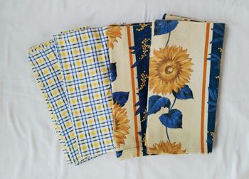 Lot de 4 Taies de traversin 100 % Flanelle 