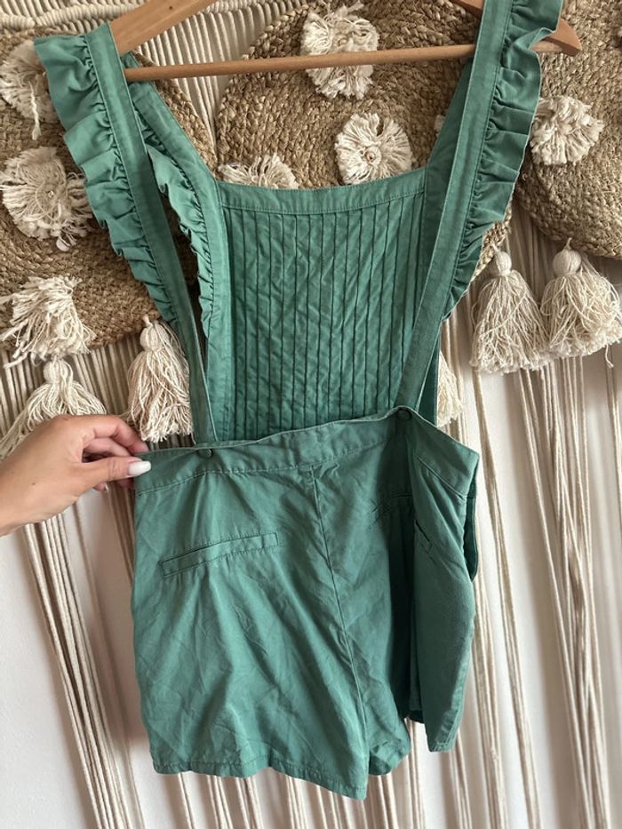Salopette verte 10 ans - photo numéro 2