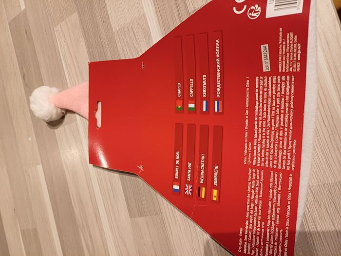 bonnet de Noël neuf avec étiquette pour filles en 12 mois - photo numéro 3