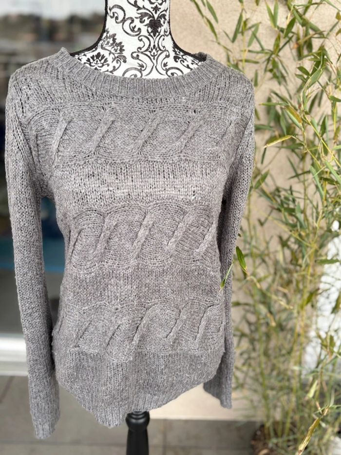 Jolie pull tricot, femme, taille 38 (taille M), marque vila - photo numéro 2