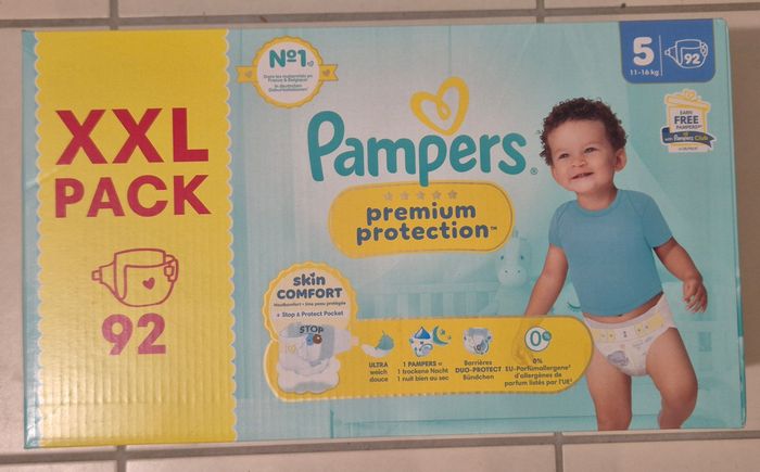 Couches pampers prenium protection T5