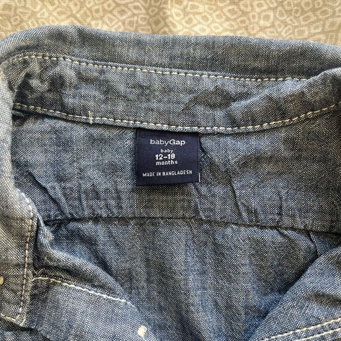 Chemise baby gap 12-18 mois - photo numéro 2