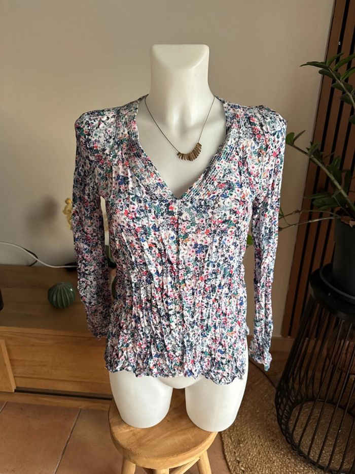 Blouse fleurie - photo numéro 2
