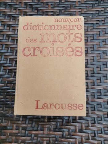 Nouveau dictionnaire des mots croisés
