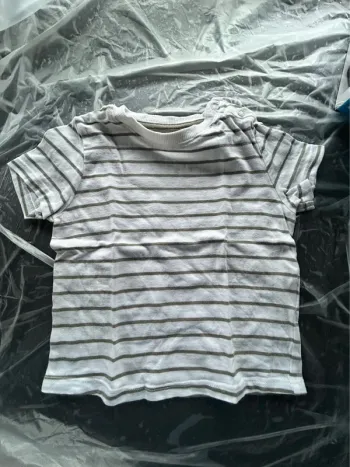 TEE shirt rayer kaki