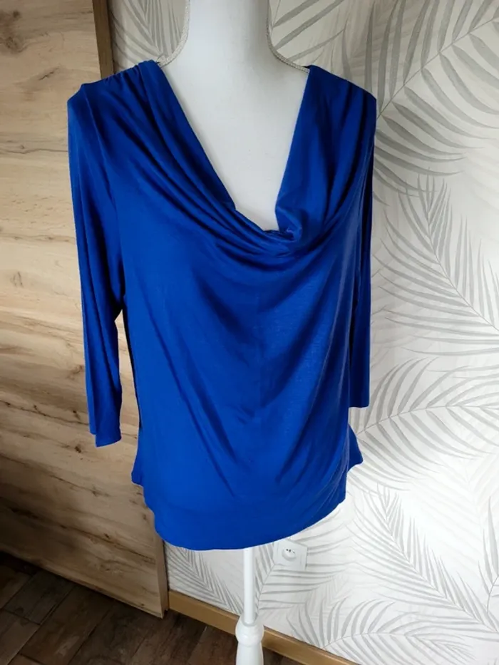 Top femme bleu taille XL  de chez arkitect - photo numéro 3