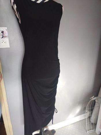 Robe longue noire t40