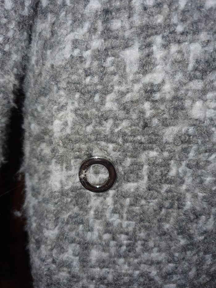 Manteau femme gris  taille 44 - photo numéro 4