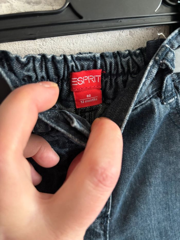 Jeans esprit taille 12 mois - photo numéro 2