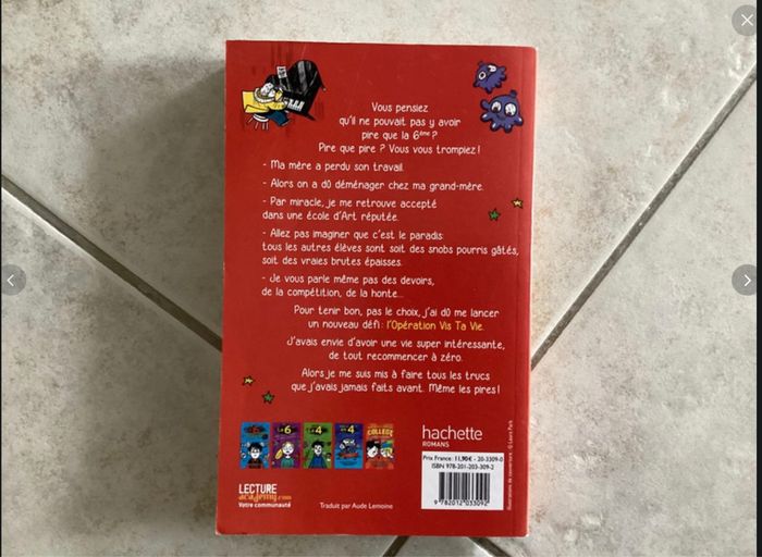 Livre enfants : la 5e la (encore) pire année de ma vie ! - photo numéro 2