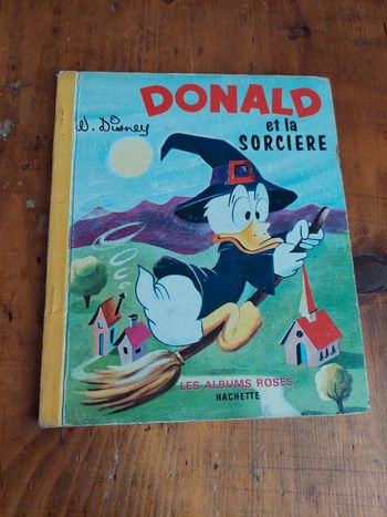 Livre Donald et la sorcière - Les albums roses