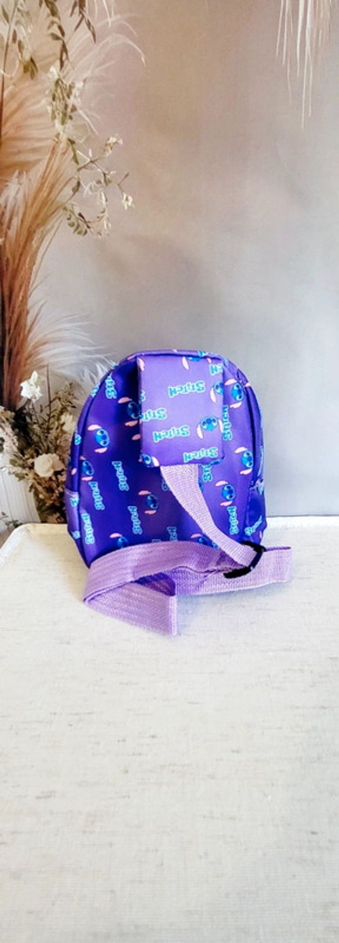 Sac bandoulière stitch violet - photo numéro 2