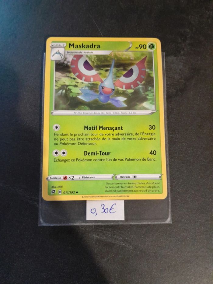 Carte Pokémon Maskadra 11/192