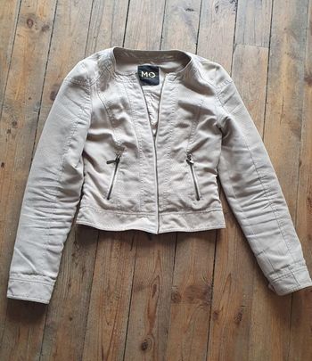 Veste beige daim Morgan de toi