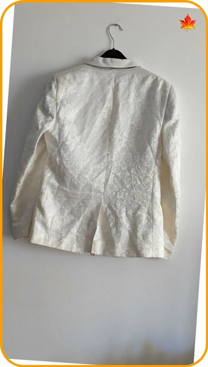 Veste de costume  blanc homme Gilgavin S - photo numéro 2