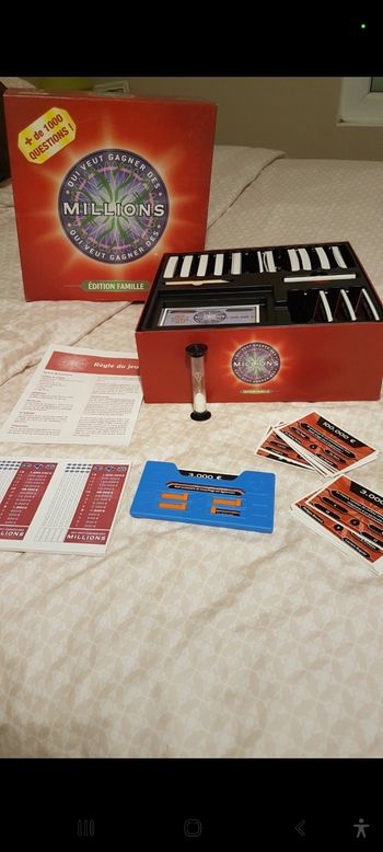 Jeu de société "Qui veut gagner des millions"