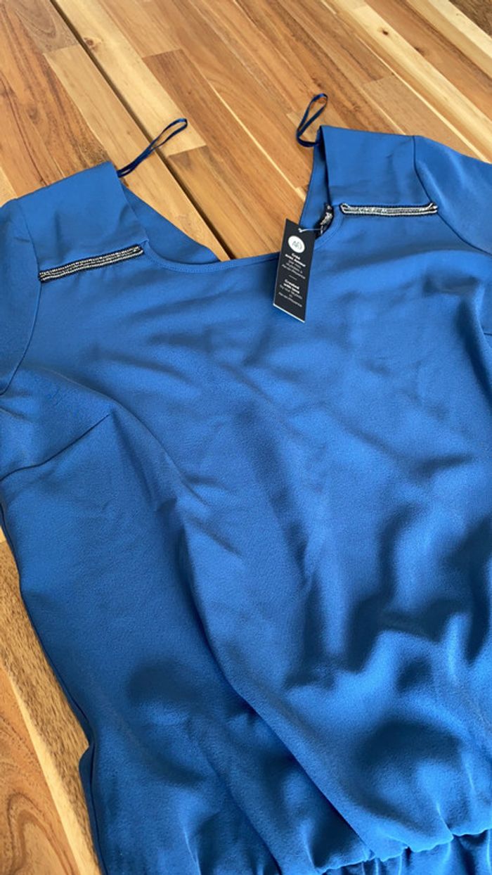 Belle robe bleue captain tortue 🐢 trend - photo numéro 2