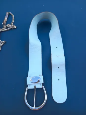 Large ceinture bleue croco🐊