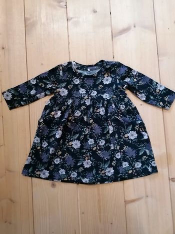Robe à fleurs 3mois