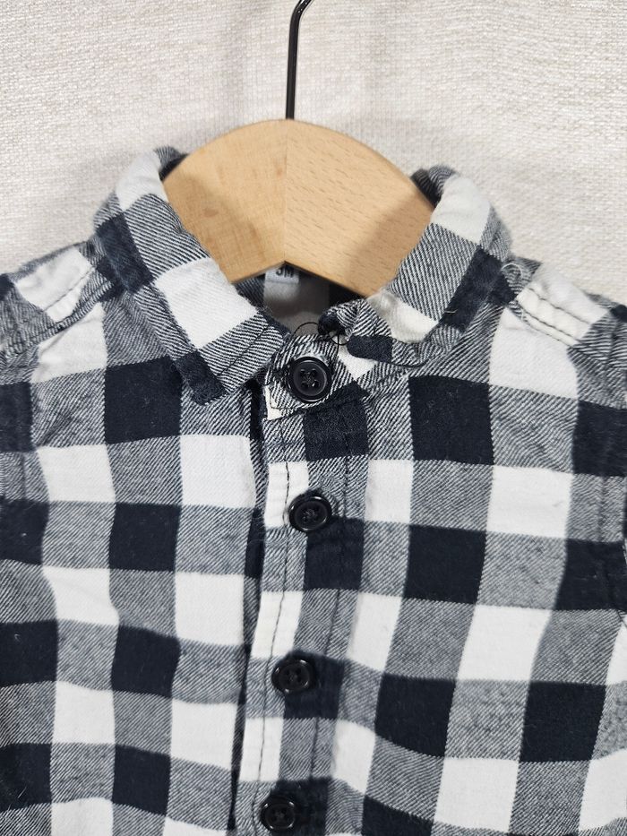 Chemise manches longues 3mois - photo numéro 2