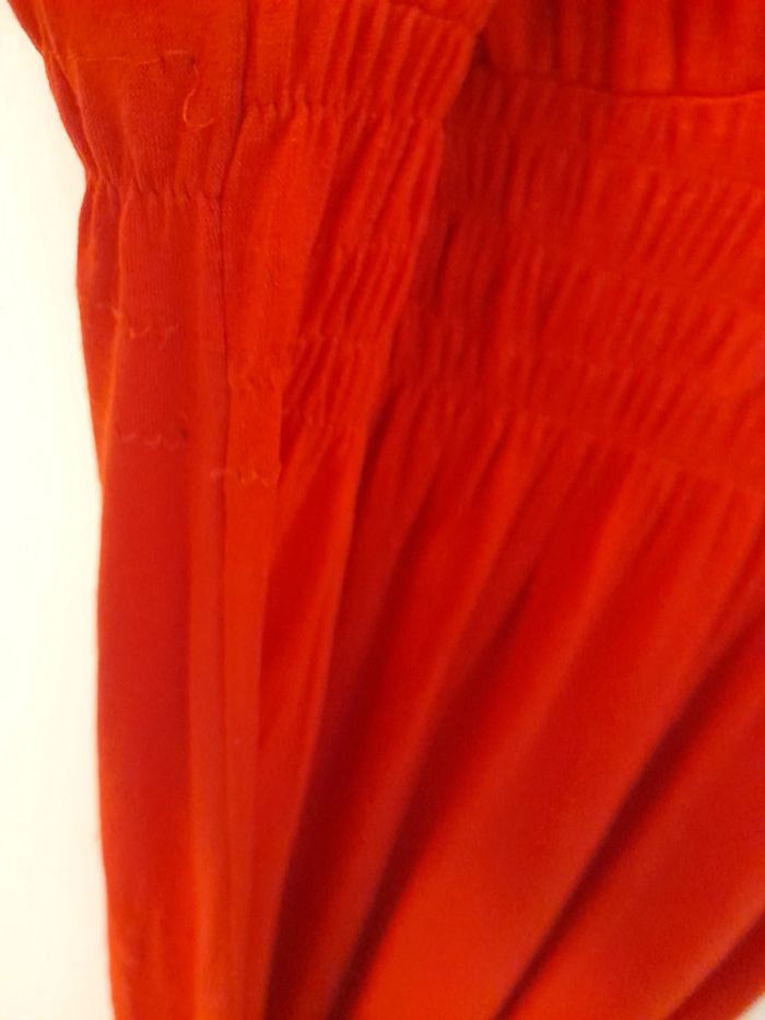 Robe longue rouge à bretelles - photo numéro 6