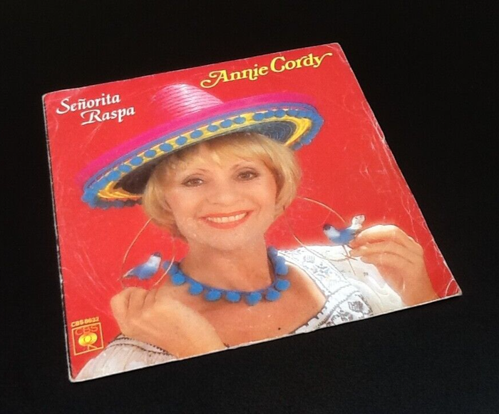 Vinyle 45 tours Annie Cordy Senorita Raspa (1980) - photo numéro 2