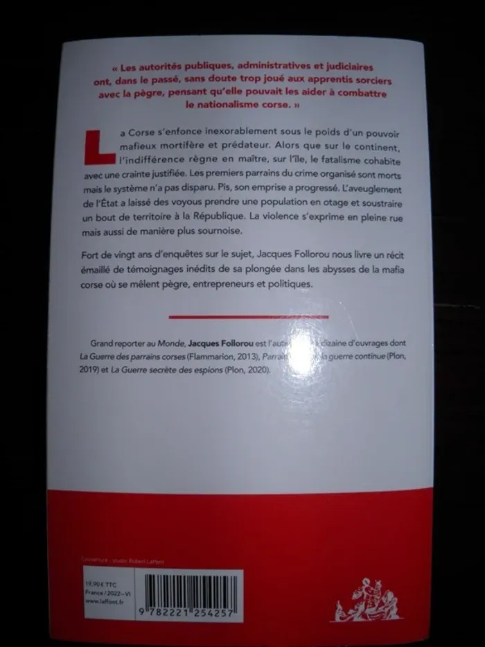 Enquête Mafia corse - Une île sous influence (Jacques Follorou) TBE - photo numéro 2