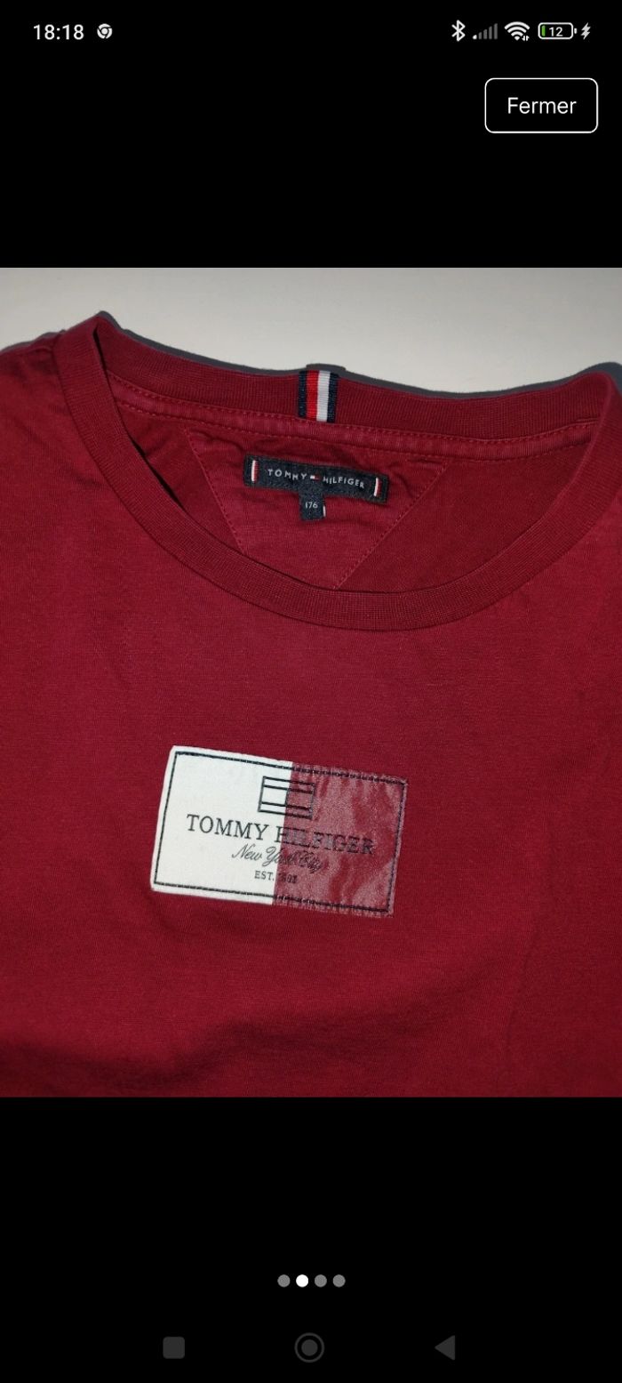 Lot tee shirts manches longues 14/16 ans - photo numéro 2