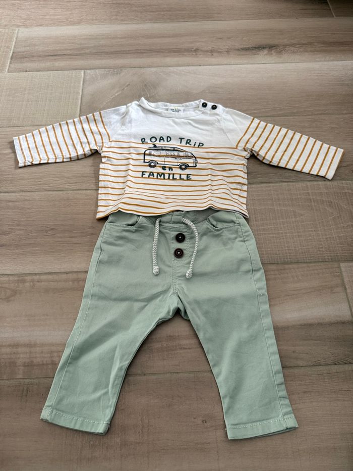 Ensemble garçon 6 mois