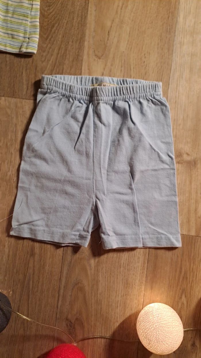 Ensemble short t-shirt manches courtes garçon taille 3 mois - photo numéro 5