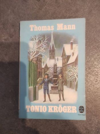 Tonio Kröger Thomas Mann Livre de Poche 1978