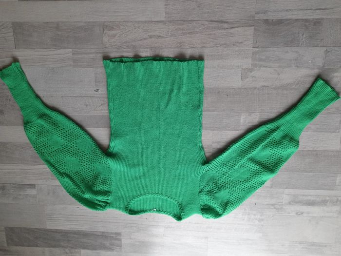 Pull vert 8 ans