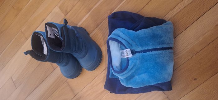 Lot veste et bottes de neige - photo numéro 2