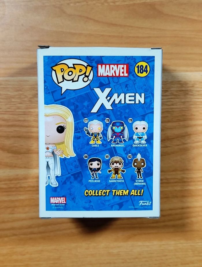 Lot 3 Funko Pop! X-Men: Emma Frost #184 Dark Phoenix #413 Apocalypse #1459 - photo numéro 4