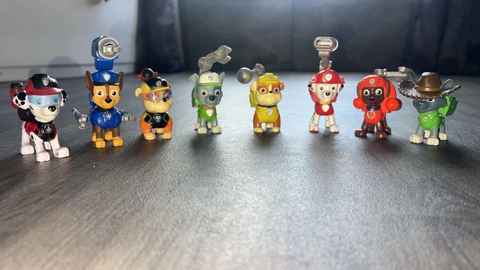 Lot figurine pat patrouille x8