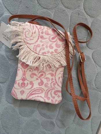 Petit sac bandoulière rose